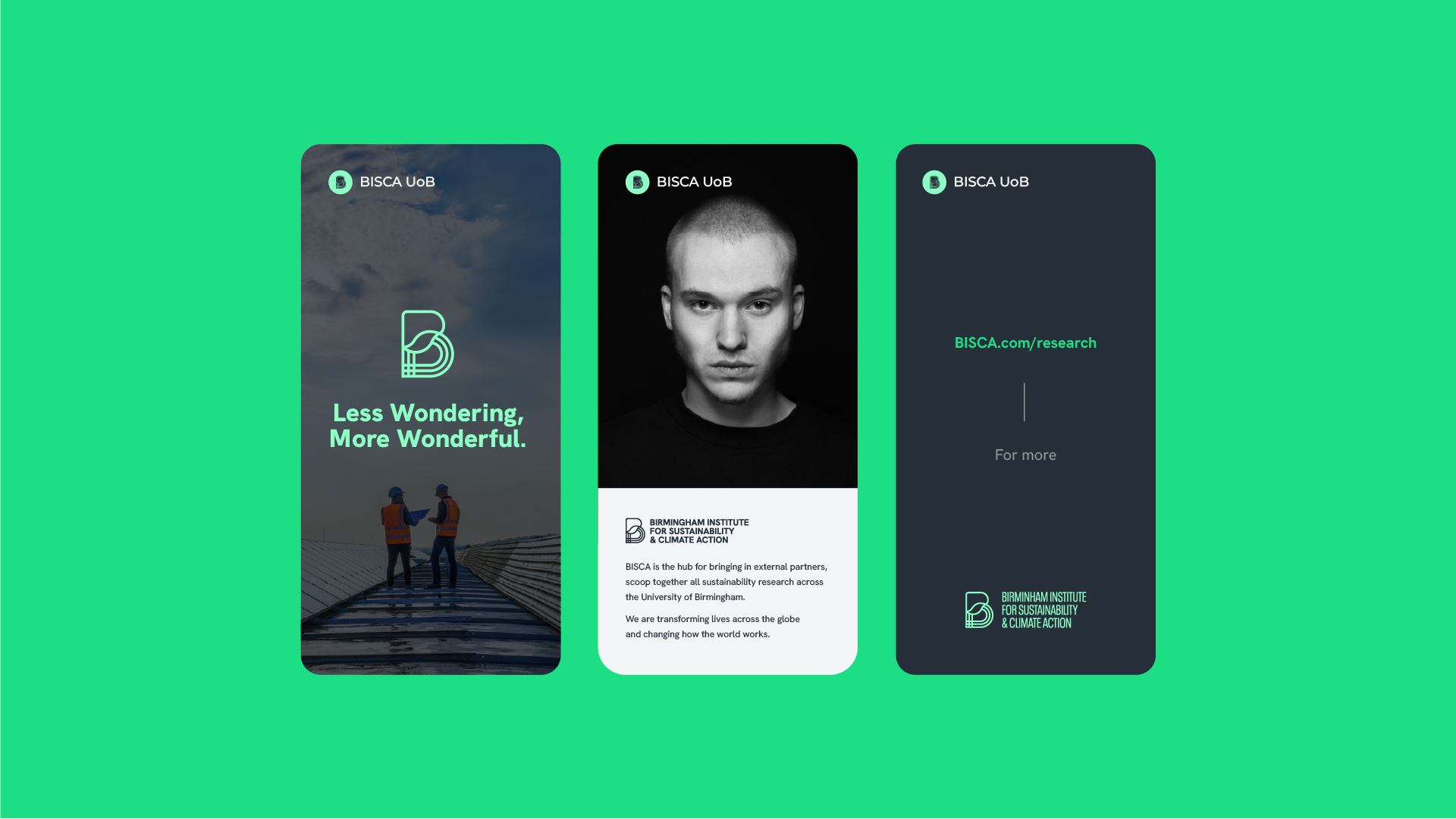 BISCA brand application