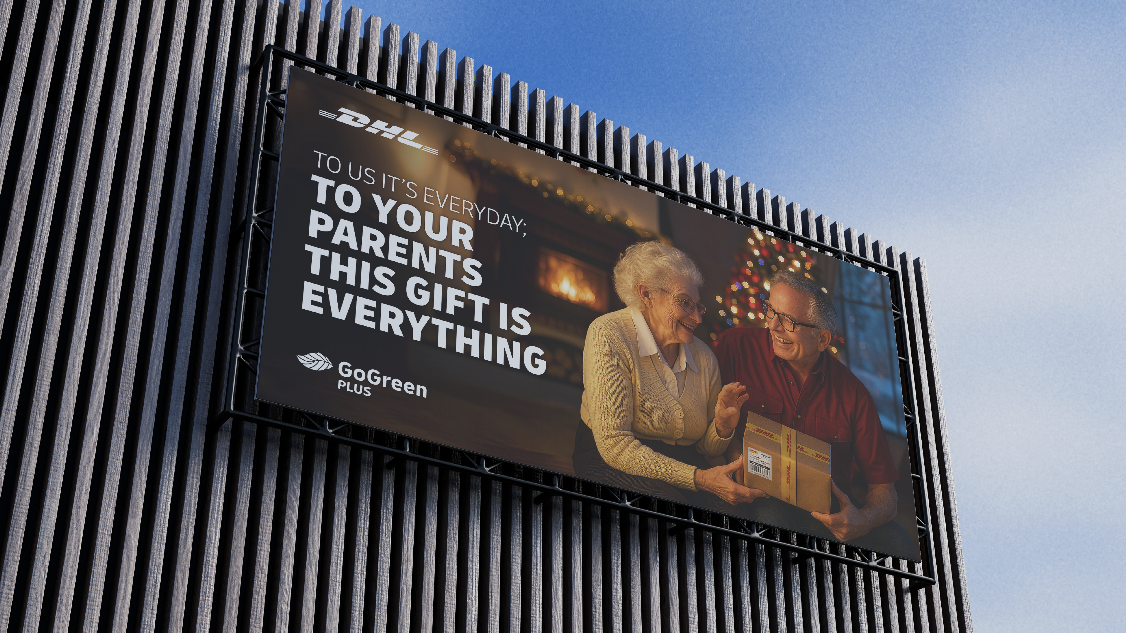 DHL Christmas Retail Campaign mockup 16