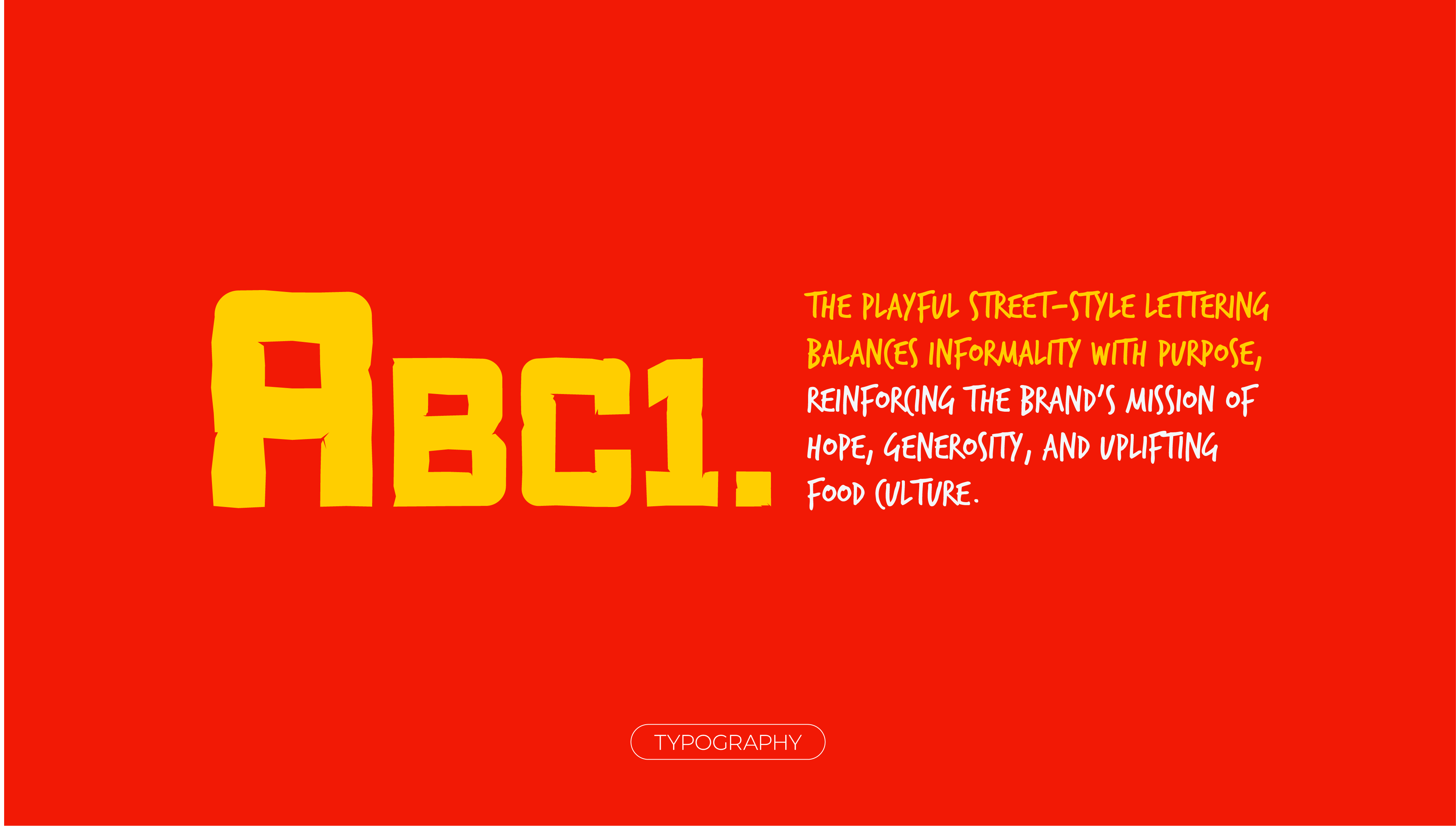 Hope Street Kitchen typography