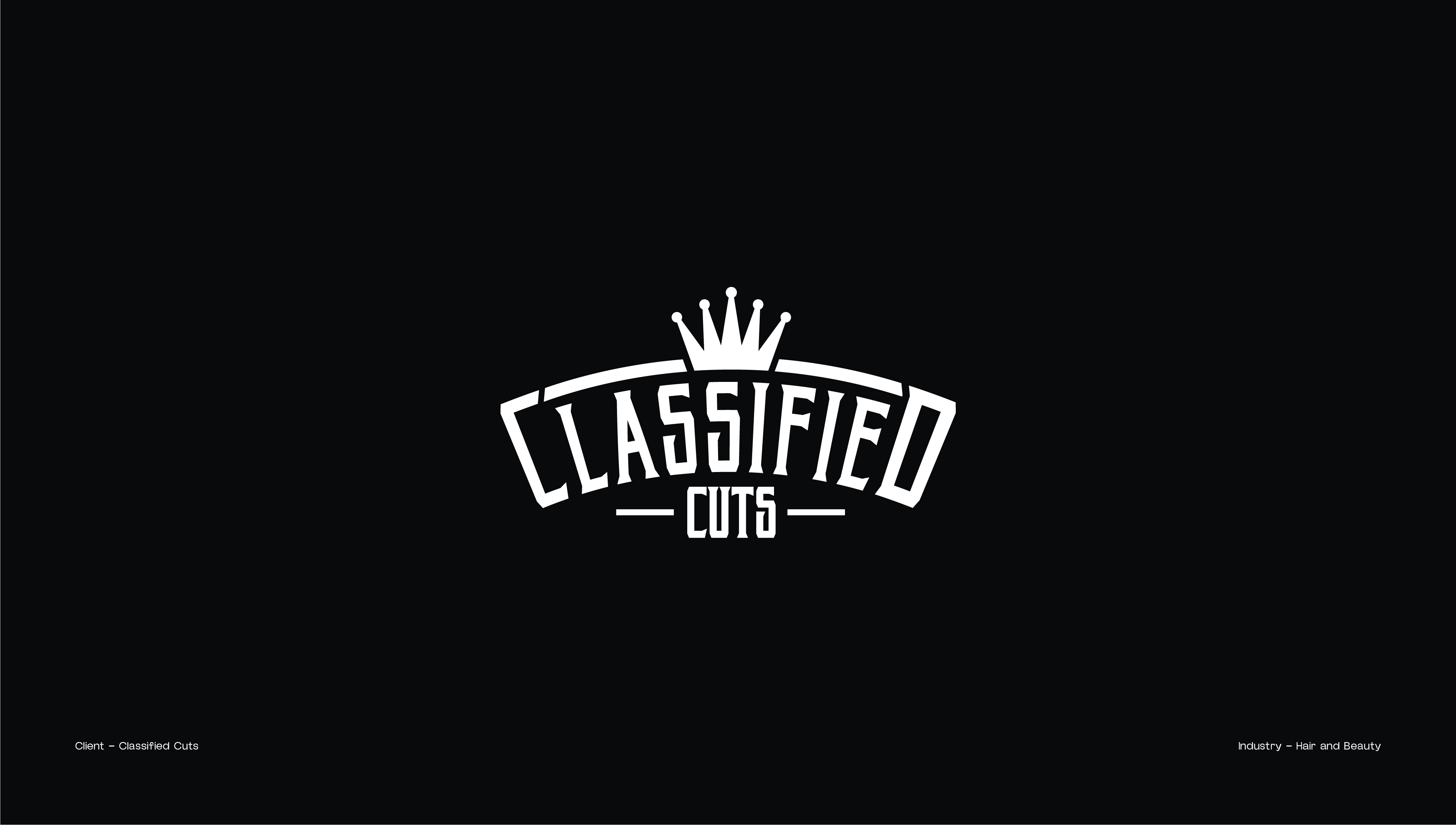 15. Classified Cuts, Hair and Beauty logo mark